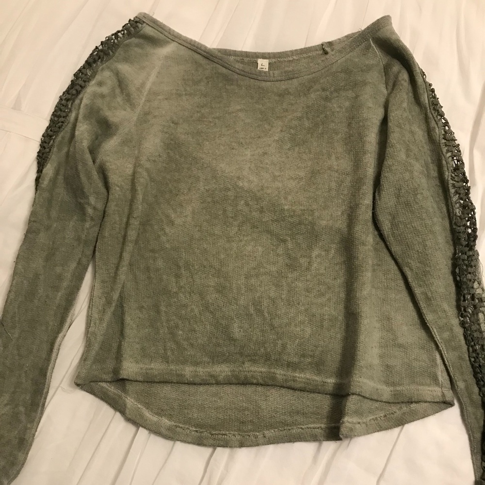 Olive/Sage Green Sweater